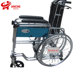 Xe lăn đa năng Lucass X7A  có bô vệ sinh, ngả nằm