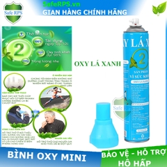 Bình Oxy Xanh Lá Cầm Tay Bỏ Túi - Giải Pháp Tiện Lợi Cho Mọi Tình Huống