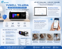 Máy Trợ Thở CPAP Tự Động Yuwell YH-690A – Hỗ Trợ Điều Trị Ngưng Thở Khi Ngủ Hiệu Quả