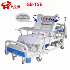 Giường Bệnh Nhân Lucass GB-T5E - Giường Điện Đa Chức Năng