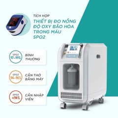 Máy tạo oxy Contec OC5B Máy tạo oxy y tế 7L/phút