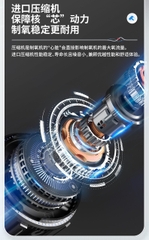 Máy tạo oxy xách tay Yuwell Spirit 3 nhỏ gọn