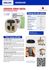 Bồn Ngâm Chân Massage ORM-267A