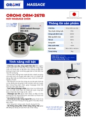Bồn Ngâm Massage Chân ORM-267B