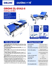 Giường y tế điện OROMI ZL-SYA2-II