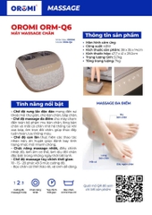 Máy Massage Chân ORM-Q6