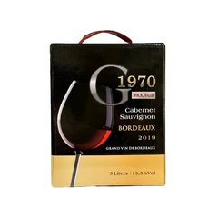 Rượu Vang Đỏ Pháp Green Valley 1970 Cabernet Sauvignon 5L G