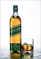 Rượu Whisky Scotland Johnnie Walker Green Label 15YO 750ml G