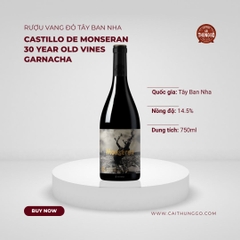 Rượu Vang Đỏ Tây Ban Nha Castillo de Monseran '30 Year Old Vines' Garnacha Red 750ml G