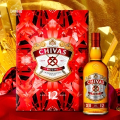 Rượu Hộp Quà Scotland Chivas Regal 12Yo Tết 2026 700ml G