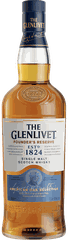 Rượu Whisky Single Malt Scotland Glenlivet 1824 Founder's Reserve Xanh 700ml G