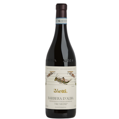 Rượu Vang Đỏ Ý Vietti Barbera D'Alba "Tre Vigne" DOCG G