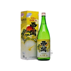 Rượu Sake Nhật Nishinoseki Lá Vàng 1.8L G