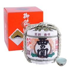Rượu Sake Nhật Sake Nishino Seki Hana Barrel 1800Ml G