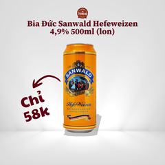 Bia Đức Sanwald Hefeweizen 500ml  lon G