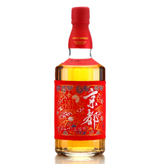 Rượu Whisky Nhật The Kyoto Whisky Nishijin Ori Aka-Obi 700ml G