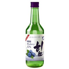 Soju Him Blueberry Vị Việt Quất 12% 360ml