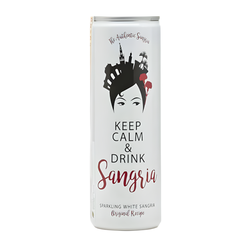 Rượu Vang Trắng Tây Ban Nha Sangria White Lon 250ml G