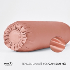 Vỏ gối ôm Lụa Tencel trơn màu 2