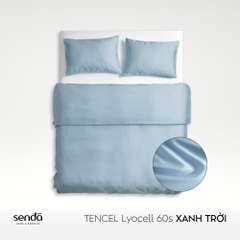 Bộ chăn gối 3 món Lụa Tencel trơn màu