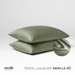 Vỏ gối nằm Lụa Tencel trơn màu