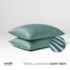 Vỏ gối nằm Lụa Tencel trơn màu