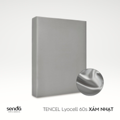 Ga giường Lụa Tencel trơn màu 4