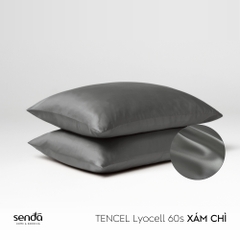 Vỏ gối nằm Lụa Tencel trơn màu