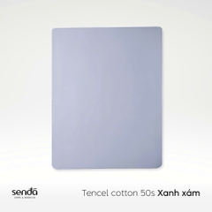 Ga giường Lụa Tencel Cotton trơn màu