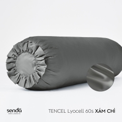Vỏ gối ôm Lụa Tencel trơn màu 5