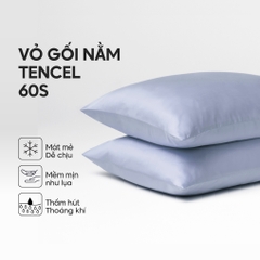 Vỏ gối nằm Lụa Tencel trơn màu