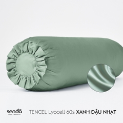 Vỏ gối ôm Lụa Tencel trơn màu 3