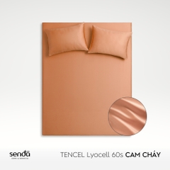 Bộ ga gối 3 món Lụa Tencel trơn màu