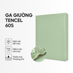 Ga giường Lụa Tencel trơn màu