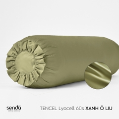 Vỏ gối ôm Lụa Tencel trơn màu 3
