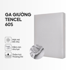 Ga giường Lụa Tencel trơn màu 4