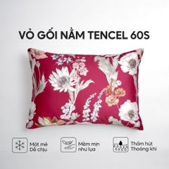 Vỏ gối nằm Lụa Tencel 60S họa tiết - Xuân đan