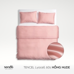 Bộ chăn gối 3 món Lụa Tencel trơn màu 5