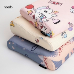 Gối cao su non hỗ trợ ngủ ngon cho bé, ruột gối ngủ sâu Memory Foam trẻ em cao cấp