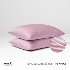 Vỏ gối nằm Lụa Tencel trơn màu