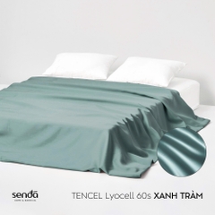 Vỏ chăn bông Lụa Tencel trơn màu 1