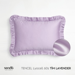 Vỏ gối Bèo Lụa Tencel 50x70 cm trơn màu