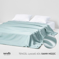 Vỏ chăn bông Lụa Tencel trơn màu 3