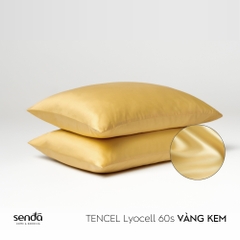 Vỏ gối nằm Lụa Tencel trơn màu
