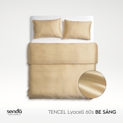 Bộ chăn gối 3 món Lụa Tencel trơn màu 3