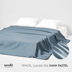 Vỏ chăn bông Lụa Tencel trơn màu 1