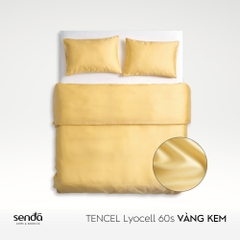 Bộ chăn gối 3 món Lụa Tencel trơn màu 3