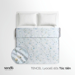Vỏ chăn mỏng Lụa Tencel 60S họa tiết - Tóc Tiên