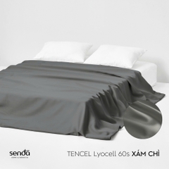 Vỏ chăn bông Lụa Tencel trơn màu 5