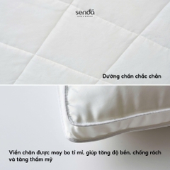 Ruột chăn Mây 220x200 bông Microfiber